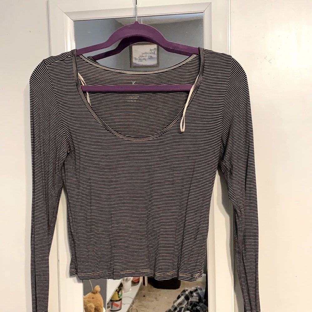 Long Sleeve Crop Top